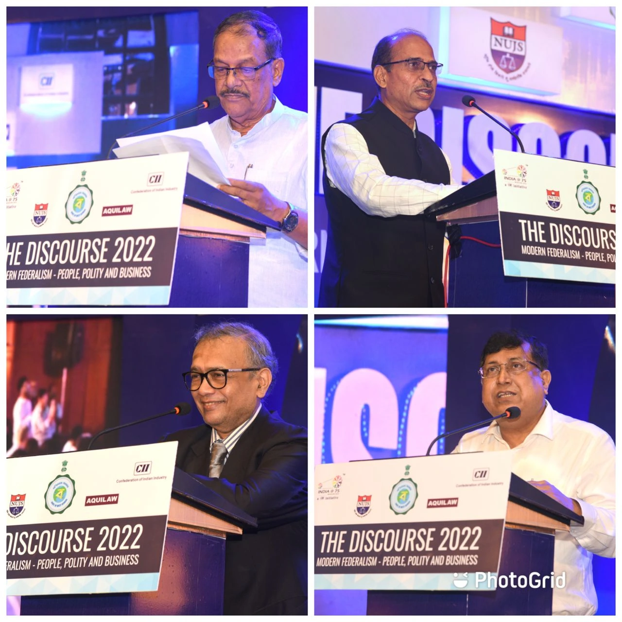 The Discourse 2022 Topic : ‘Modern Federalism - People, Polity & Business...