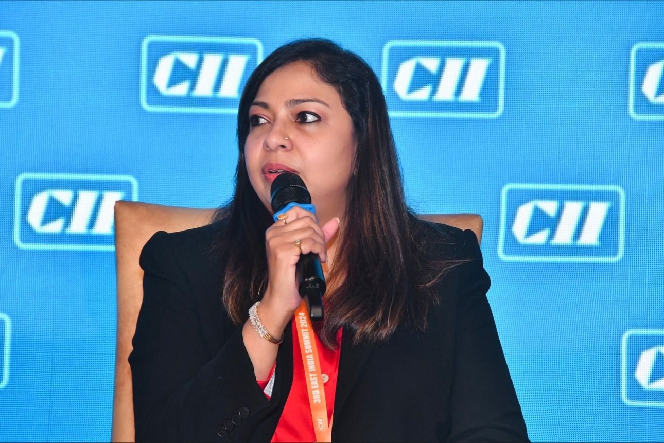 Our Managing Partner & Chairperson of West Bengal State Council - Confederation of Indian Industry at the East India Summit held at New Delhi conducting Special Plenary Session on “Transport & Logistics Infrastructure in East & North East