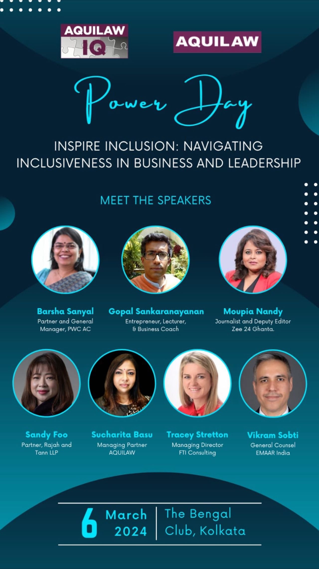 At AQUILAW and AQUILAW IQ, we celebrate Women’s Day as “Power Day”.