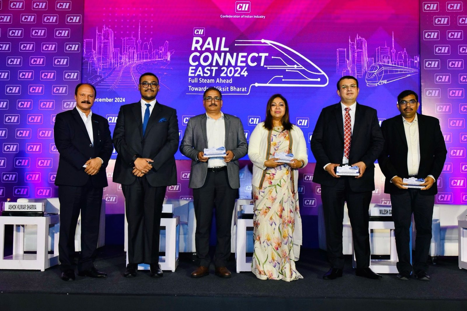 Our Managing Partner, Sucharita Basu was the interlocutor for the Session “Building Competitiveness and Creating Global Footprints” of the Railway sector at Rail Connect East 2024 of Confederation of Indian Industry.
