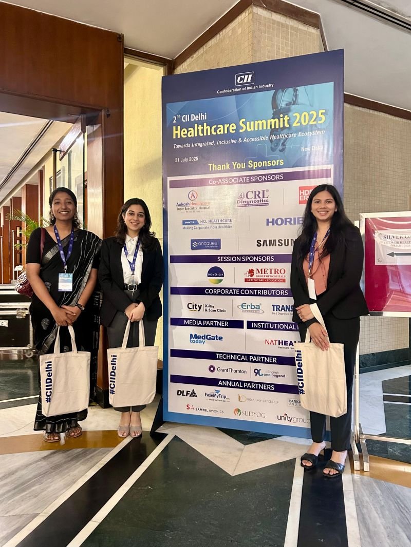 AQUILAW had the opportunity to attend the 2nd CII Healthcare Summit at India Habitat Centre, New Delhi, organised by the Confederation of Indian Industry (CII)