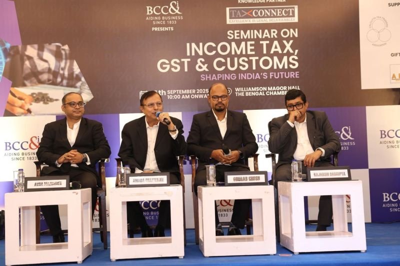 Mr. Rajarshi Dasgupta, Executive Director-Tax, AQUILAW, was a distinguished speaker at the Seminar on Income Tax, GST & Customs: Shaping India’s Future, organized by BCC&I and Tax Connect.